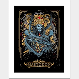 MASTODON MERCH VTG Posters and Art